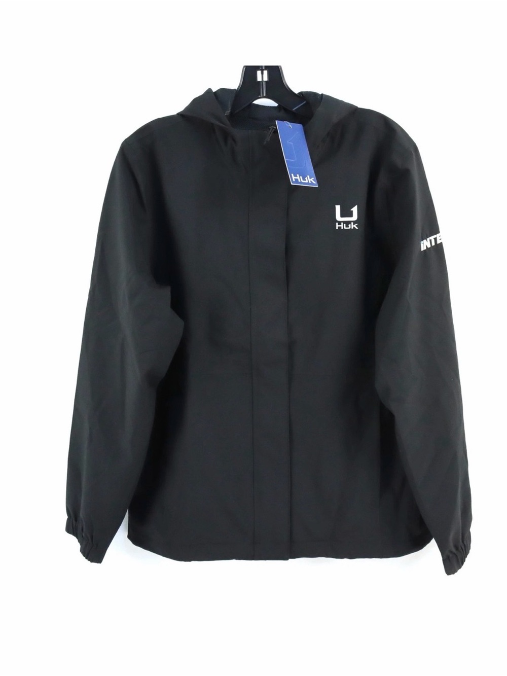 Huk Storm 2.0 Fishing Jacket With Hood In Black Women's Size Small